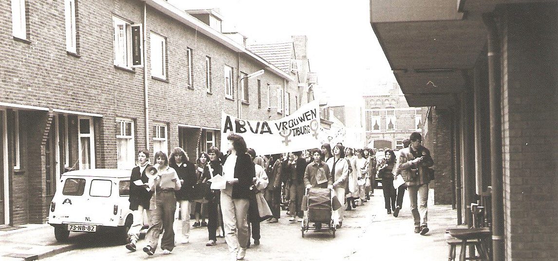 Vrouwenstaking in Tilburg - 30 maart 1981